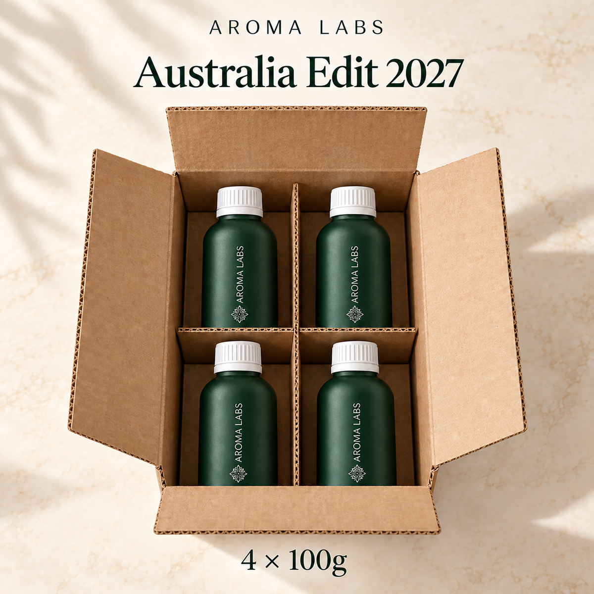 Australia Edit 2027 — shipping, Aroma Labs 100g fragrance oils