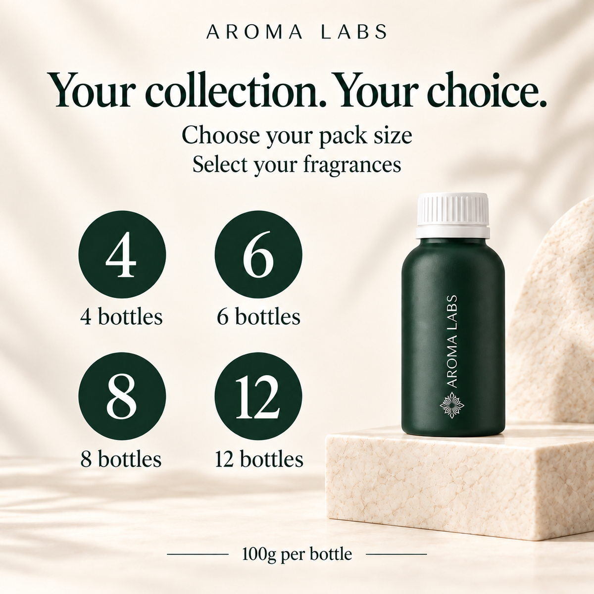 Build Your Own — selection, Aroma Labs 100g fragrance oils