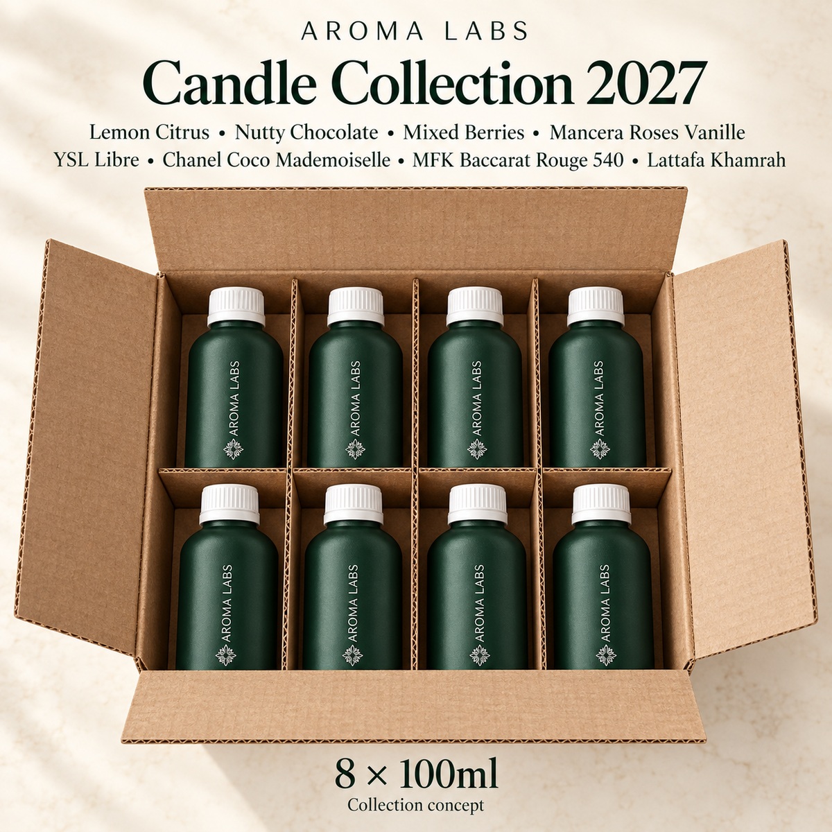 Candle Collection 2027 — shipping product view