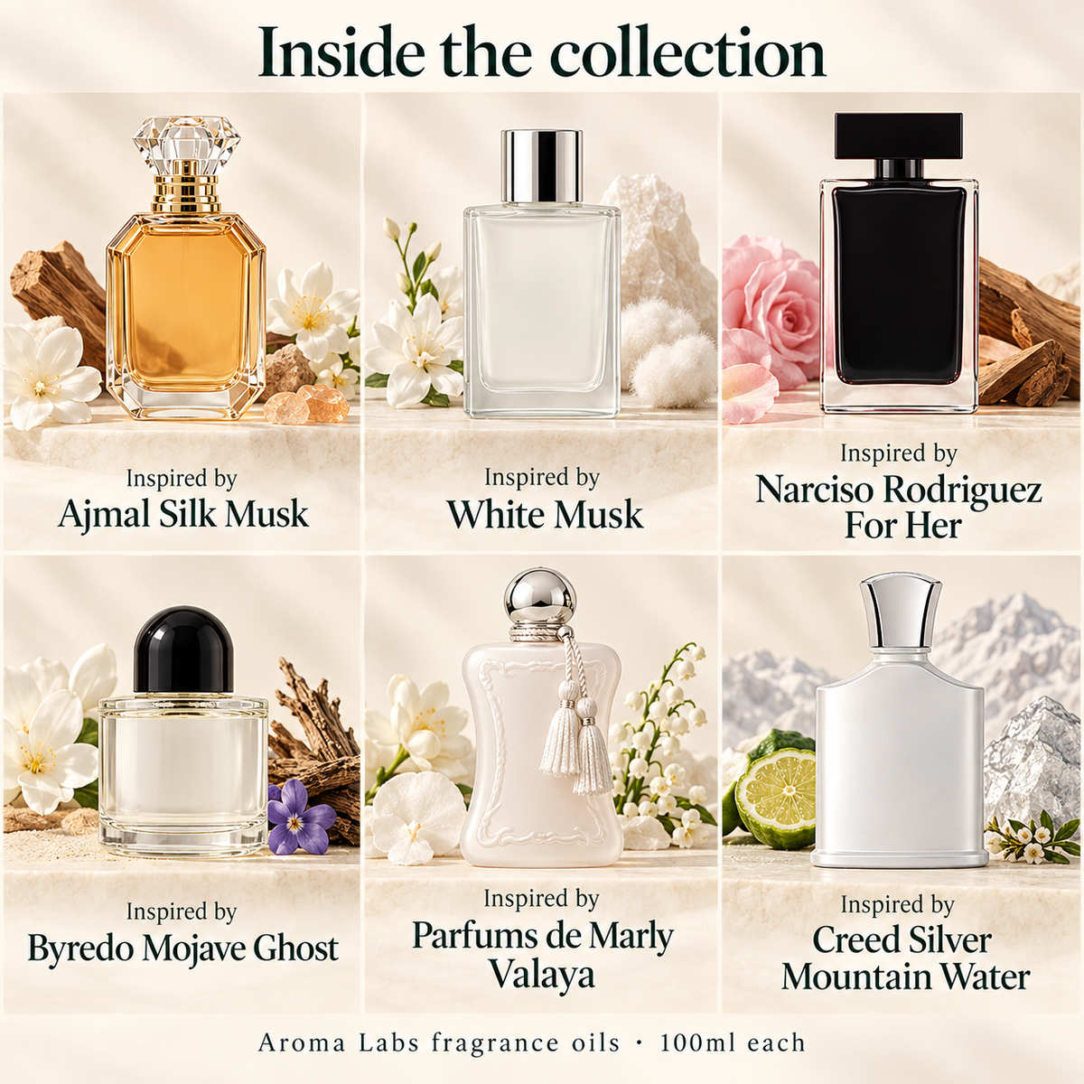 Clean Musk Collection — contents product view
