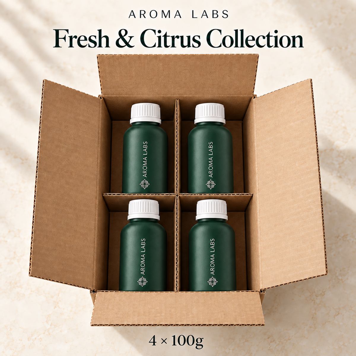 Fresh & Citrus Collection — shipping, Aroma Labs 100g fragrance oils