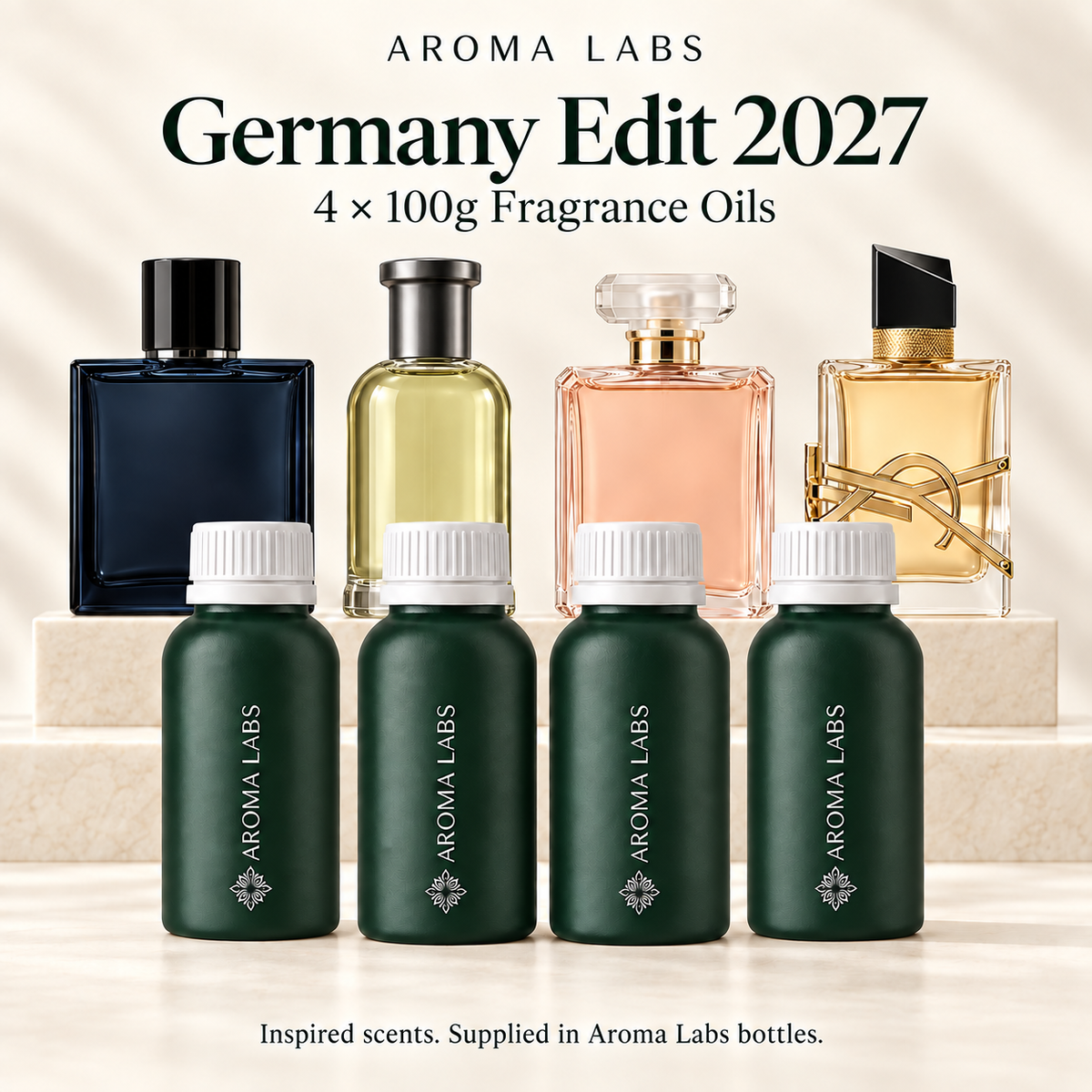 Germany Edit 2027 — hero, Aroma Labs 100g fragrance oils