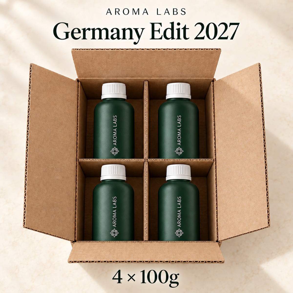 Germany Edit 2027 — shipping, Aroma Labs 100g fragrance oils