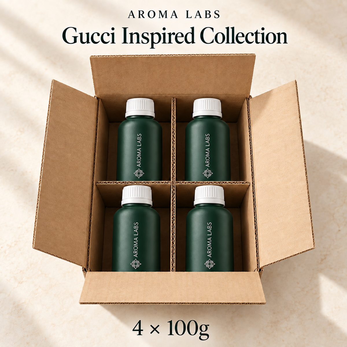 Gucci Inspired Collection — shipping, Aroma Labs 100g fragrance oils