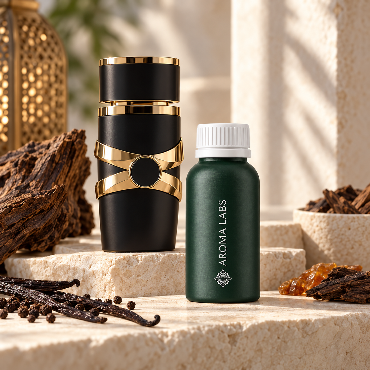 Lattafa Inspired Collection — sensory product view