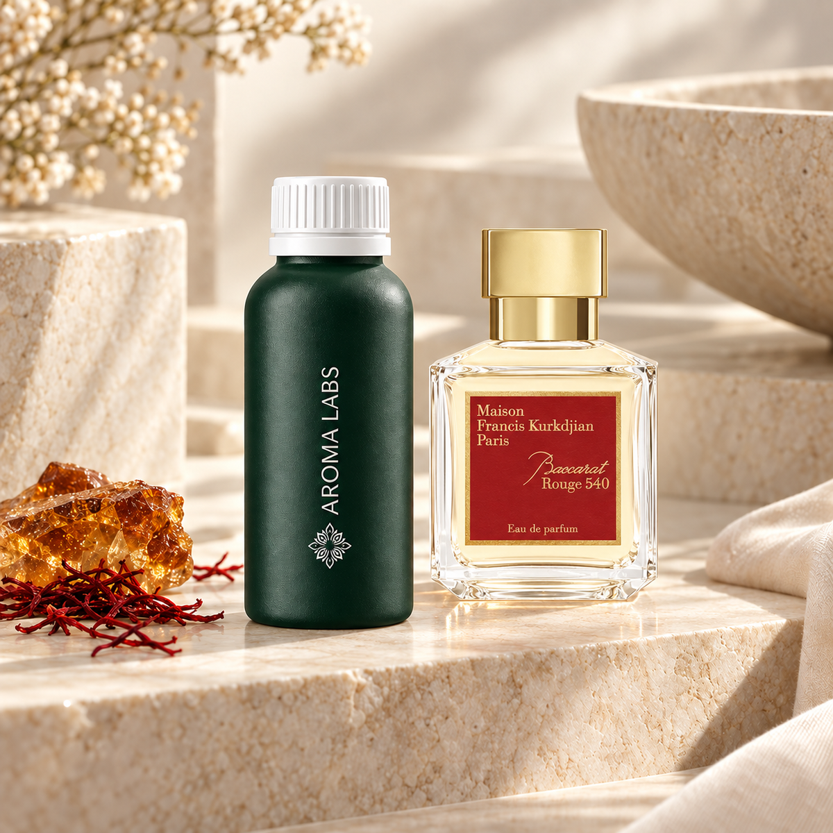 maison-francis-kurkdjian-inspired-collection — sensory, corrected designer references, 100g fragrance oils