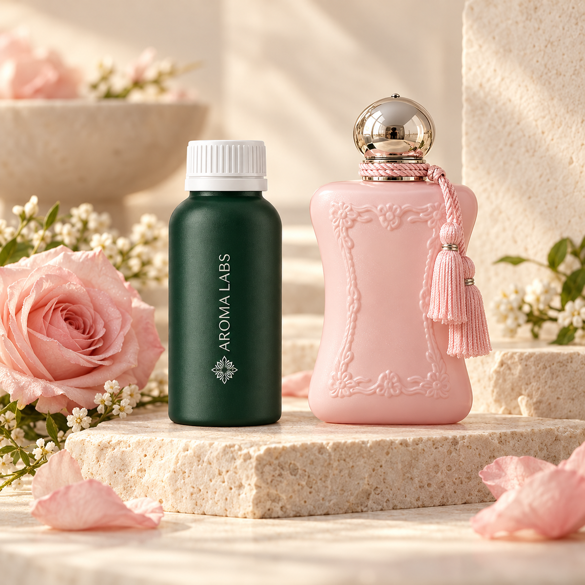 Rose & Florals Collection — sensory product view