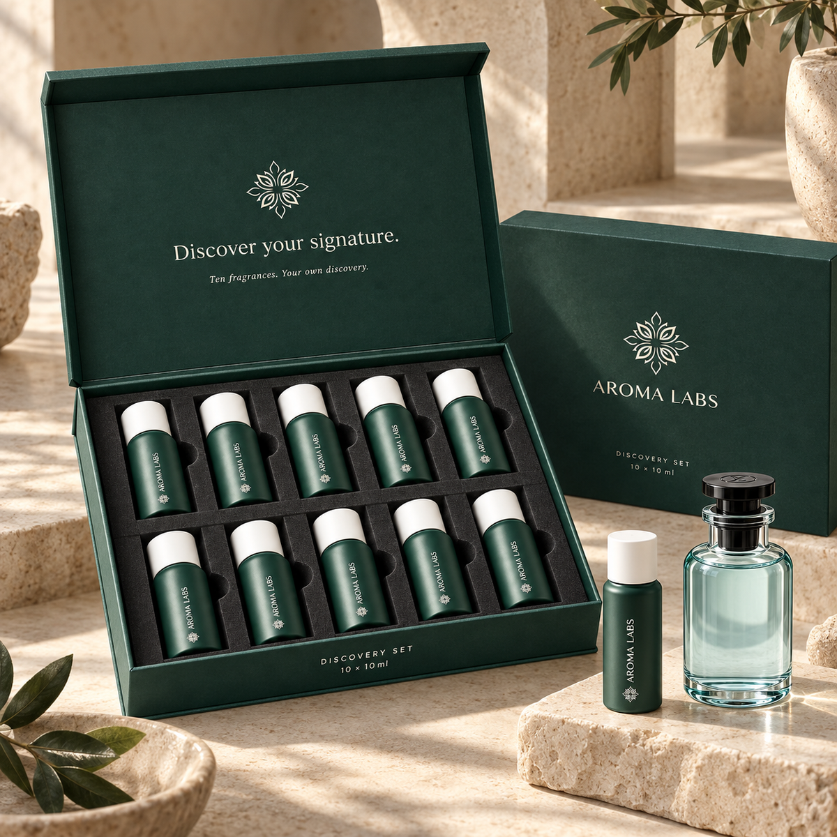 Signature Discovery Set — sensory product view