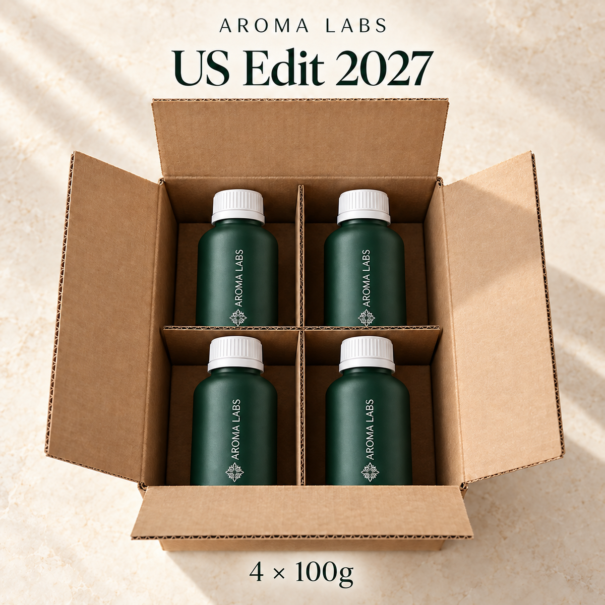 US Edit 2027 — shipping, Aroma Labs 100g fragrance oils