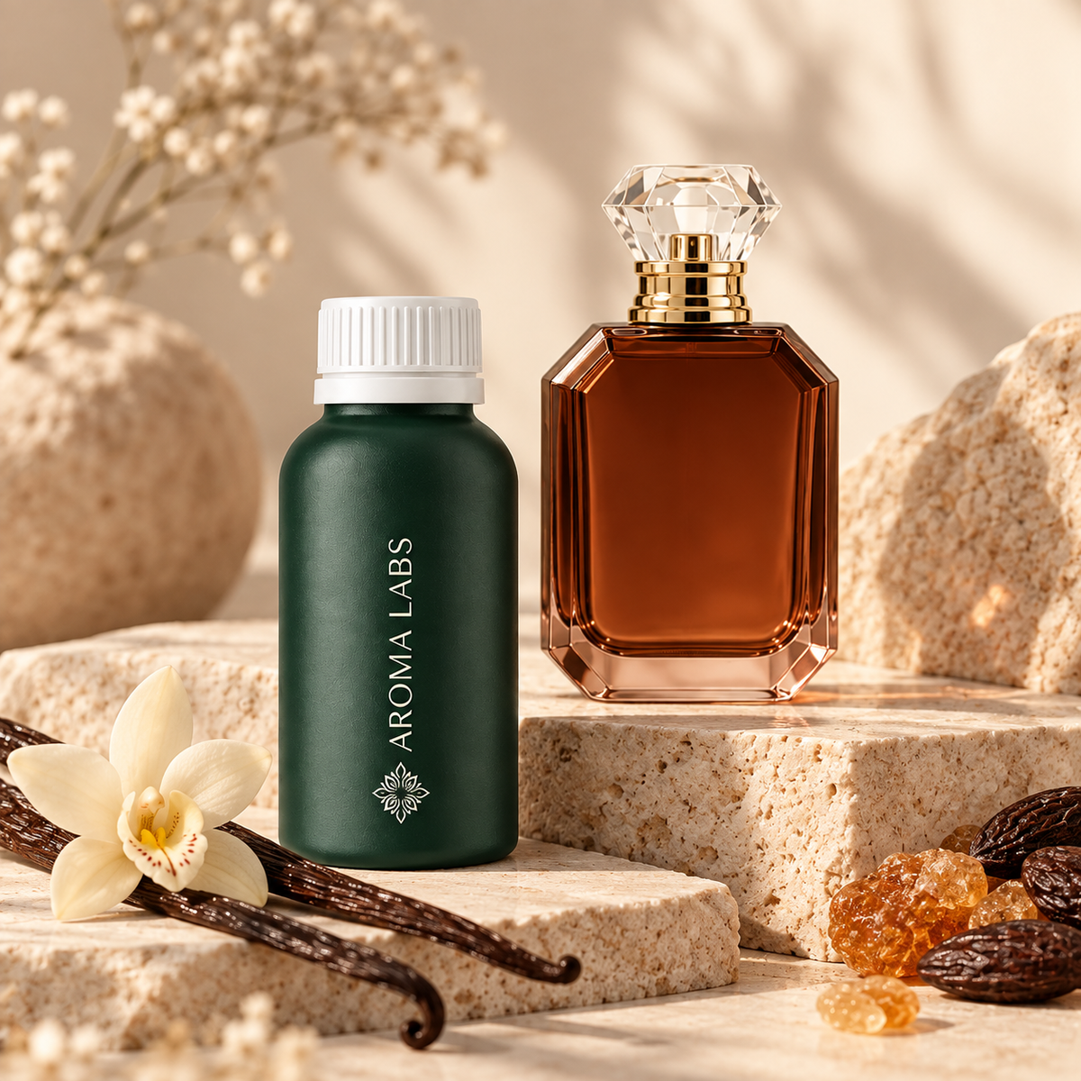 Vanilla & Gourmand Collection — sensory product view