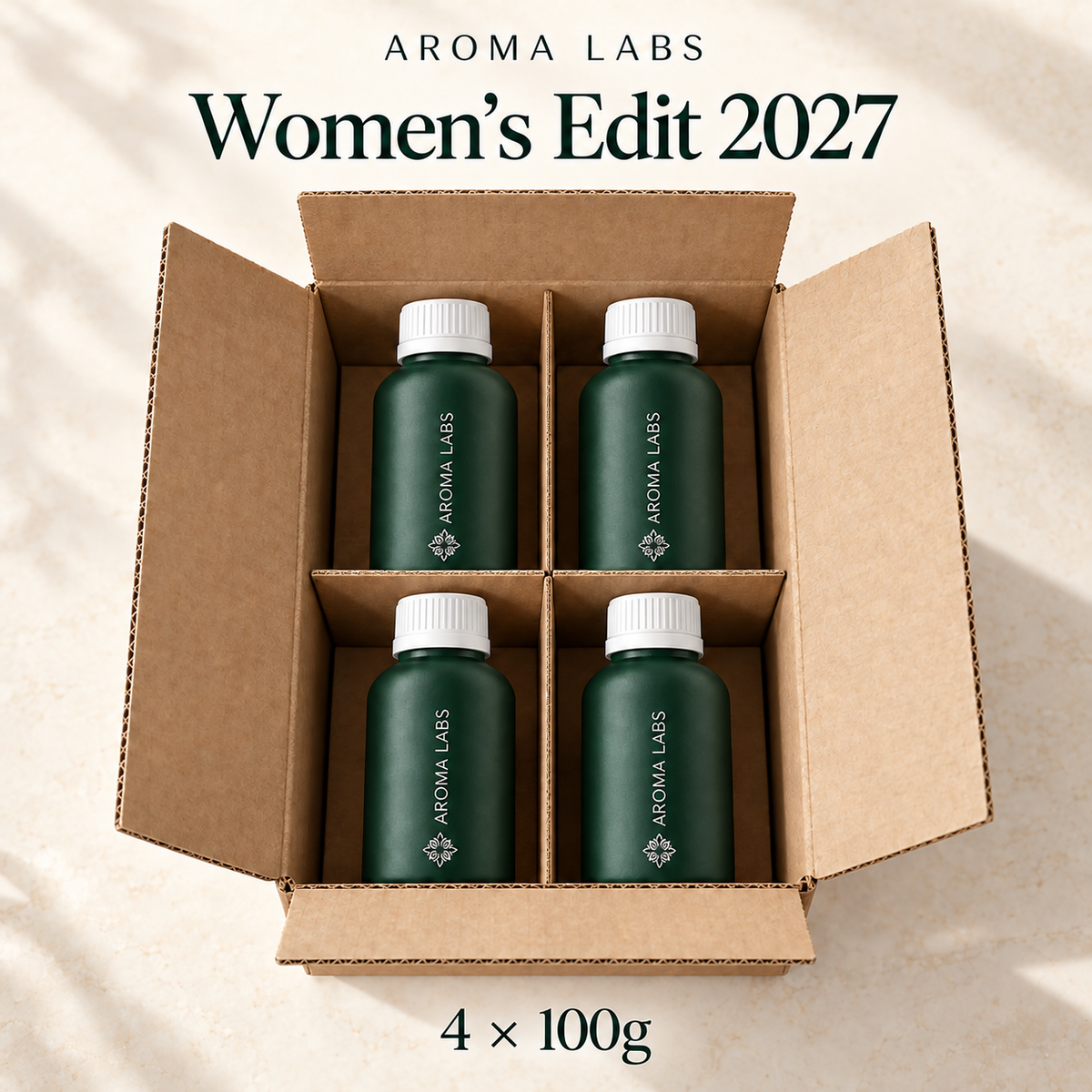 Women’s Edit 2027 — shipping, Aroma Labs 100g fragrance oils